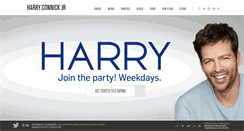 Desktop Screenshot of harryconnickjr.com